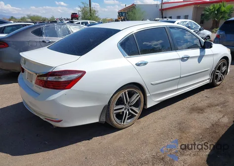 2016 Honda Accord Sport from USA, damaged, VIN 1HGCR2F52GA092039